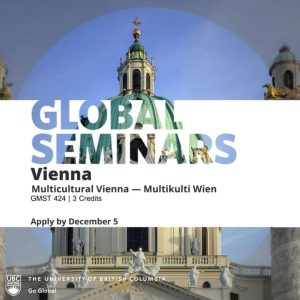 CENES GoGlobal Scholarships for the Multicultural Vienna Summer Seminar